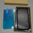 Metal Titanium Frame Privacy Case for iPhone 17 Pro, Privacy Screen Protector, Magnetic Adsorption with Safety Buckle Lock, Double Side Tempered Glass, Clear Back Full Body Protection Anti Peep Cover