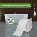 LLPT Grip Tape 2" x 36 Ft Ft Clear Heavy Duty Anti Slip Tape for House Stairs Ladders Waterproof Indoor Non Slip Traction Strips for Bathroom Floor Steps Staircase Tread (ASC211PEVA)