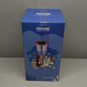 VEVOR Slushie Machine for Home, 32oz Tank Home-use Margarita Machine, Smoothie Frozen Drink Maker with Food-grade Materials, Slushy Machine for Home DIY, Kids' Parties, Red