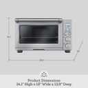 Breville BOV800XL Smart Oven Countertop Convection, Brushed Stainless Steel