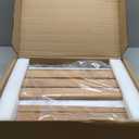 Upgraded 20" Folding Teak Shower Seat Wall Mounted- Shower Bench for Inside Shower, ADA Compliant Teak Shower Seat Wall Mounted Bench Bathroom Stool, Folding Bathtub Shower Seat for Adults Elderly (20*17*11 InchYellow-brown)