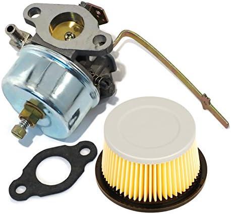 HIFROM Replace Carburetor Carb with Gasket Replacement for Tecumseh 631921 632284 631070A fits Many H25 H30 H35 Engines with Air Filter for 30727 30604, Missing Pieces