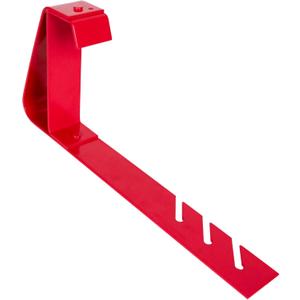 Guardian 2502 Fixed Heavy Duty Roofing Bracket for 18 to 27 Degree Roof Pitch 6 Inch by 90-Degree Fixed Angle Platform Powder Coated Red OSHA Compliant Guardian 2502 Fixed Heavy Duty Roofing Bracket for 18 to 27 Degree Roof Pitch 6 Inch by 90-Degree Fixed Angle Platform Powder Coated Red OSHA Compliant