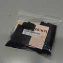 DEANGELMON Seamless Thongs for Women No Show Thong Underwear Women Comfortable Multiple Pack (Black, L)