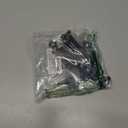 3/8-16 x 4 Hex Head Screws Bolts, Nuts, Flat & Lock Washers, Fully Threaded, Stainless Steel 18-8, Black Finish, 4 Sets