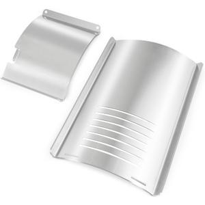 Flame Broiler Kit for Pit Boss 340 440 Pellet Grills Tailgater Heat Diffuser Tamer PB340 PB440 PB440TG1 Replacement Parts Pitboss Deflector Plate Smoker BBQ Accessories