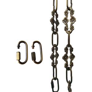 30 inch Antique Bronze Finish Decorative Plum Buckle Chain for Hanging, Lighting