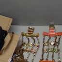 PartyKindom Adjustable -skid Snow Tire Chains for Cars Suvs Pickup Trucks Emergency Traction Chains for Snow Mud Tire