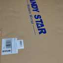 ANDY STAR 30x36 Chrome Bathroom Mirror, Oblong Silver Mirror with Stainless Steel Metal Frame, Oval Vanity Mirror for Over Sink, Modern Anti Rust Wall Mounted