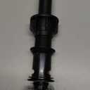 KENES Brushed Gold Pop Up Bathroom Sink Drain with Overflow, Bathroom Sink Drain Assembly with Strainer Pop Up Drain, Lavatory Bathroom Vanity Sink Pop Up Drain Stopper