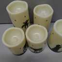 Homemory Flameless Christmas Nativity Scene Candles, Battery Operated LED Pillar Religion Candles, Nativity Sets Indoor Outdoor Decor for Xmas Holiday Home Decor, Remote Timer, Christmas Decor, 5 Pack