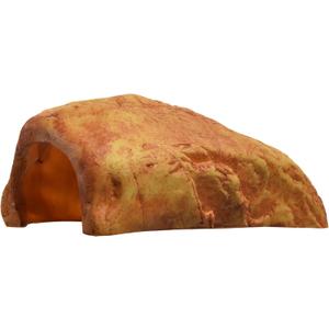 JIHAQUA Reptile Rock Hide Cave Hiding Place for Reptiles, Snake Cave and Hides for Snake, Ball Python, Geckos Reptiles (Medium)