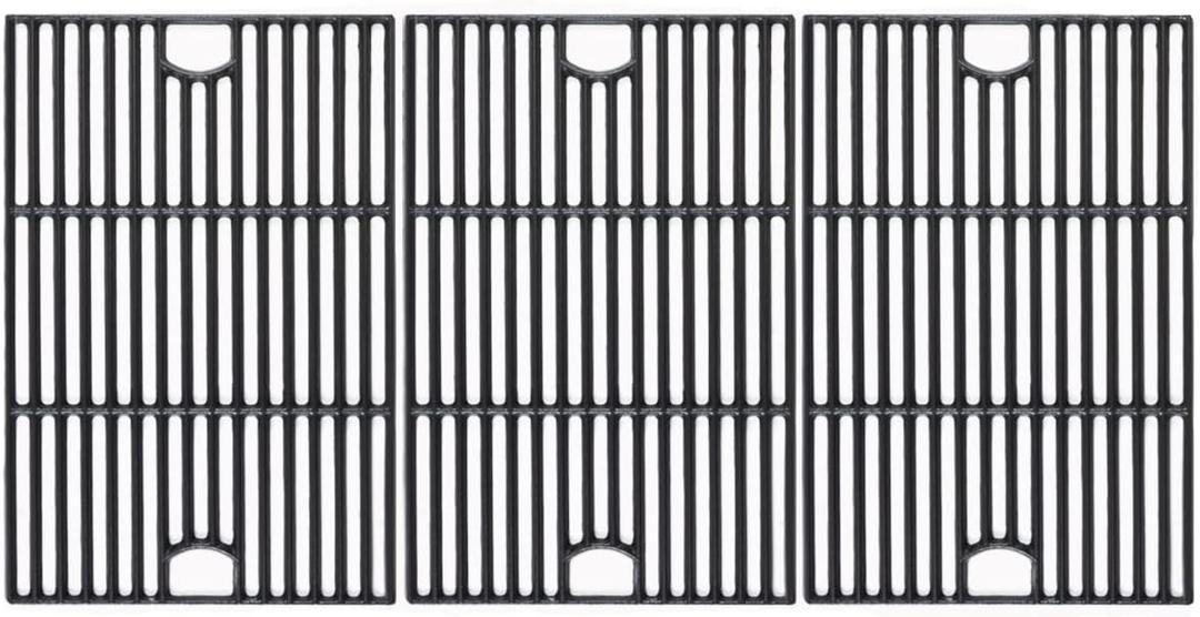 17 inch Cooking Grates for Nexgrill 6-Burner Deluxe 720-0896B Gas Grill, Cast Iron Grill Grids for Home Depot 720-0898 720-0896E 720-0896X 720-0896 720-0896BK 720-0896C 720-0898A Replacement Part