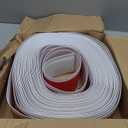 TORRAMI Wide Silicone Weather Stripping 3 inch Width 20 Feet Length, Draft Stopper Seal for Barn and Garage Door Under Bottom,Top, Sides, White