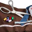 Office Scissors 3 Multi Pack - Craft Sissors - Titanium - Sharp Sewing Siccors, Soft Handle, Household Scizzors