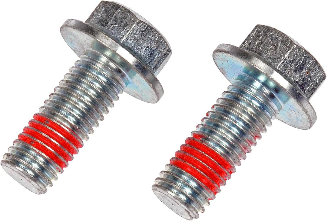 Dorman 14010 Rear Caliper Bracket Bolt Compatible with Select Models, 2 Pack