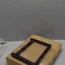 Flottian 9" Wooden Step Stools for Adults Kids,15.4" Extra Wide Heavy Duty Step Stool Holds Up to 300 lbs,Bed Step Stool for High Beds,Stools for Bedroom,Kitchen,SUV ect, Easy Assemble, Rustic Brown