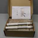 8"x 32" Draft Excluder for Chimney Flue - Rectangular Flue Plug Stopper for Fireplace Flue Chimney Replacement Stove Seal Damper Tool