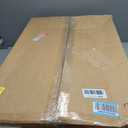 Colingmill Mailbox and Post Combo, Brown Wooden Mailbox Post for Outdoor Home Yard Classic Style