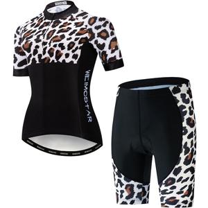 Cycling Jersey Women, Road Bike Tops Short Sleeve Breathable Biking Shirts Qucik Dry Female Bicycle Jersey, XL