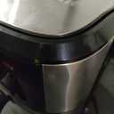 Kitchen Elite Air Fryer Stainless Steel with View Window, XL 8.5QT Large Airfryer, 8-in-1 Digital Control, 400°F Temp Controls, Nonstick Dishwasher-Safe, Space-Saving, Roast, Broil, 1500W