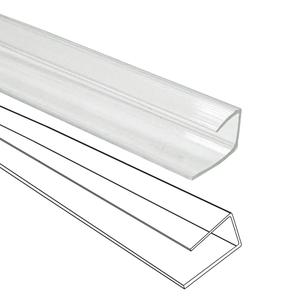 XISOCO 20 PCS Polycarbonate Panels U Connector Profile 4FT Long 0.24IN High