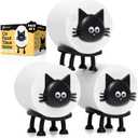 Cat Toilet Paper Holder Pack of 3  Decorative Toilet Paper Storage Holder | 3D Cute Tissue Box Cover for Home and Bathroom Decoration | Funny Toilet Paper Holder with Gift Box Packaging