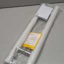 HONGYUN 24" Commercial Push-Pull Door Handle - Solid 304 Stainless Steel Brushed Nickel, for Glass/Wood/Sliding Barn/Shower Doors