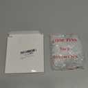 3 Inch 500 Pcs Plastic Fasteners Hang Tags Clear Snap Lock Pins Security Loop Price Tag Pins Safety Ring Ties for Retail Store Clothing Accessory (3 500pcs, Clear)