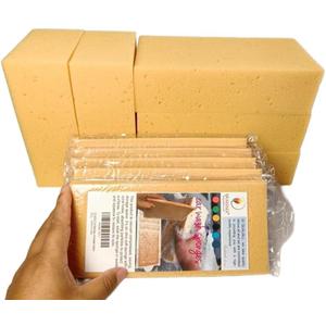 Car Wash Sponges, 5 Pack, Extra Soft Coral, Scratch Free, 8.3x4.38x2.8 inches, Great for Sensitive Surfaces