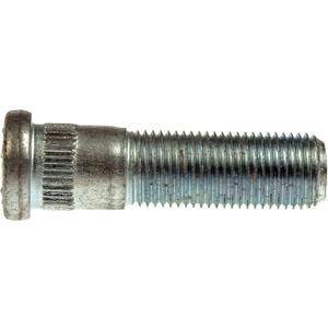 Dorman 610-217 9/16-18 Serrated Wheel Stud - 0.627 in. Knurl, 2-1/8 in. Length, 10 Pack Universal Fit