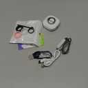 Smart Ring for Women Men, Health Fitness Tracker Rings, IP68 Waterproof, Long Lasting Batteries Sleep Ring with Charging Case and Protector, Remote Photography, No App Fees (Silver, 9#)