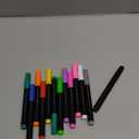 Signsxcel12-Color Liquid Markers for Led Note Board, Compatible with Light Up Drawing Board, Windows, Blackboard, Glass, Neon Erasable Markers,Wet or Dry Erase Markers Fine Tip