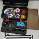 Battling Top Toy Set 12 Spinning Tops 3 Launchers Metal Fusion Gyro Game with Portable Storage Box Gift for Kids Children Boys Ages 6+