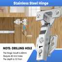 Pocket Door Hardware for Hidden Cabinet Doors,inset cabinet door,22IN-1set