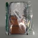 for Samsung Galaxy Z Flip 7 Case, Premium Leather Phone Cover Retro Design Full Protective Case for Samsung Galaxy Z Flip 7 Flip7 5G (Orange, Z Flip 7)