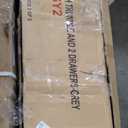 Upholstered Full Platform Bed with Trundle and Drawers for Teen/Adults,Solid Wood Bedframe w/Slat Support for Boys & Girls,Bedroom, Living Room,Space Saving,Grey