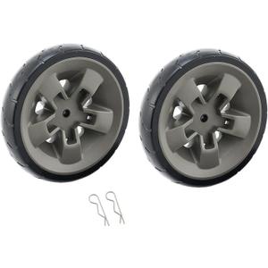 Genesis II Grill Wheels Replacement for Weber Genesis 2 GS4 200 300 400 600 Series Wheel Parts 67445 Grill Wheels Weber II E-310 E-410 E-610 E-315 E-210 Grill Replacement Parts LX E-340 S-340 8 Inch