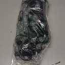 Joomer Orange Purple Halloween Solar Lights - 72FT 100LED Solar String Lights Outdoor, Waterproof Crystal Globe Lights with 8 Modes for Patio, Garden, Halloween Decor