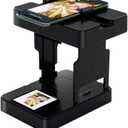 Mobile Film Scanner 35mm, Slide & Negative Scanner Slide Viewer Converts 35mm Slides & Negatives to Digital Photos (2AA Batteries Included) Black