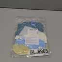 60pcs Dusty Blue Balloons 12inch, Blue and White Balloons with Clear Balloon for Gender Reveal Bridal Baby Shower Birthday Party Decorations