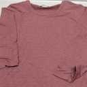 TICTICMIMI Women's Crewneck 3/4 Sleeve Tops Casual T Shirts Basic Summer Tees Loose Fit Pullover Tunic Blouse (XX-Large, Red)