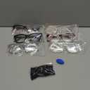 CCVOO 1.25 Oprah Style Reading Glasses for Women, Stylish Eyeglasses, Blue Light Readers for Women, Cheaters, (A1 Mix)