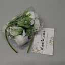 MARTINE MALL Peonies Artificial Flowers, White Artificial Peonies, Silk Peonies Flowers Fake Peonies Artificial Flowers Peonies Bouquet for Centerpiece Table Wedding Party Home Decor