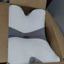 Cervical Neck Pillow for Pain Relief - Ergonomic Pillow Memory Foam Pillows for Sleeping, Cooling Orthopedic Neck Support Pillow, Contour Cervical Pillow Bed Pillow for Back Stomach Sleepers