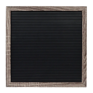 Letter Board With 188 Characters 12x12x1.5 Black 