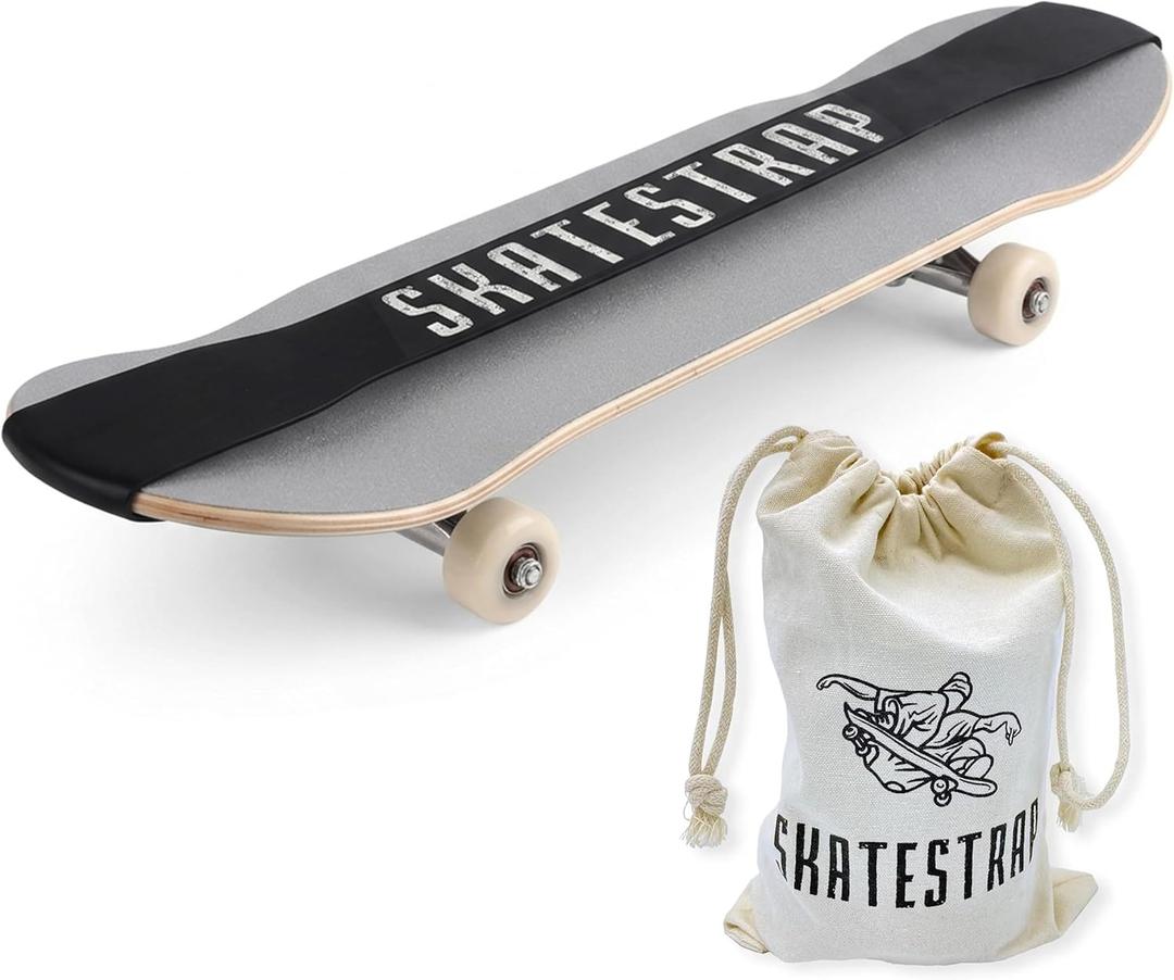 Skateboard Training Strap  Improve Board Control, Balance & Stability, Trick Practice Tool for Beginners & Riders, Cross-Training for Snowboarding & Wakeboarding, Universal Fit Skateboard Accessory