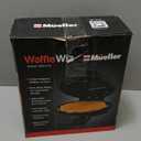 Mueller Heart 5 Waffle Maker, Waffle Iron, Adjustable Browning Control & Nonstick, Cool Touch Handle, Easy to Clean, Small Kitchen Appliances