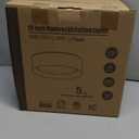 2-Pack Flush Mount Ceiling Lights, 25W LED Ceiling Light Fixtures 300W Equivalent 2600LM 5CCT Adjustable Modern Black and Gold Flush Mount Dimmable Ceiling Lamps for Bathroom Hallway Bedroom