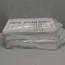 Delamu 2 Pack Under Sink Organizers and Storage, 2 Tier Pull Out Bathroom Cabinet Organizer, L-Shape White Under Bathroom Kitchen Sink Organizer with Drawer for Under Sink Storage Organizer